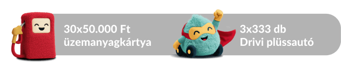 Drivello nyeremények